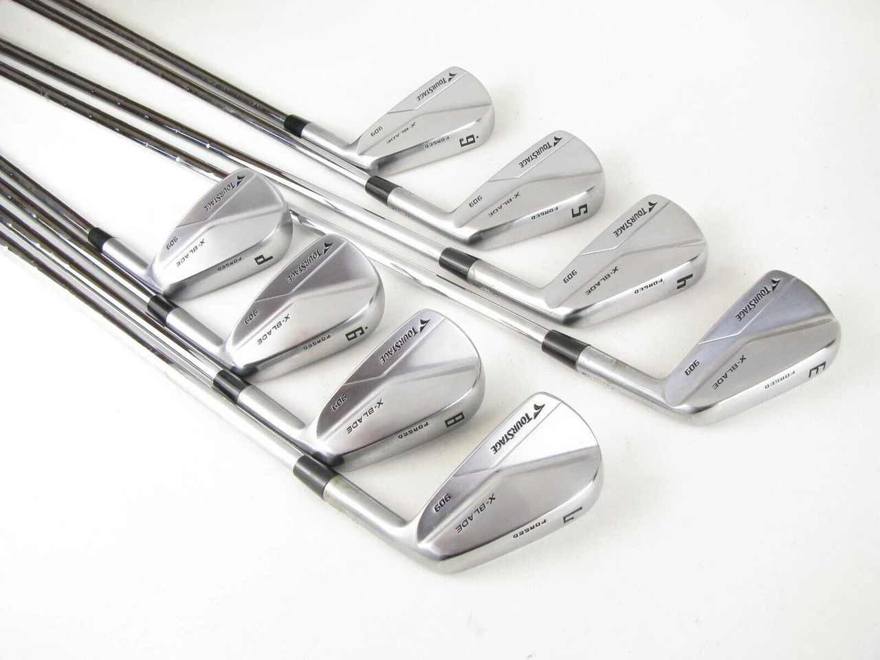 Bridgestone Tour Stage 909 X-Blade Forged iron set 3-PW with Steel