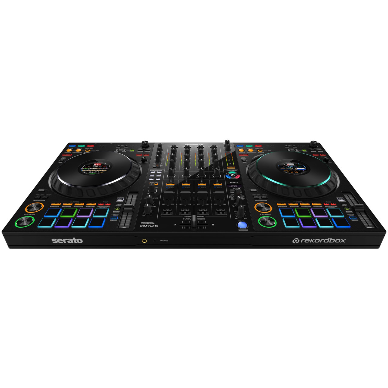 Pioneer DJ DDJ-FLX10, 4-channel DJ controller for rekordbox and