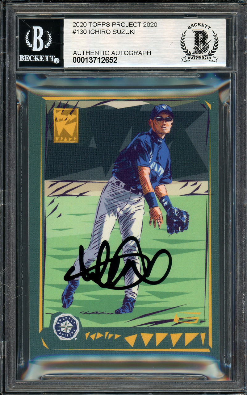 topps2021 Project70 イチロー PSA10 マリナーズ topps2021 Project70