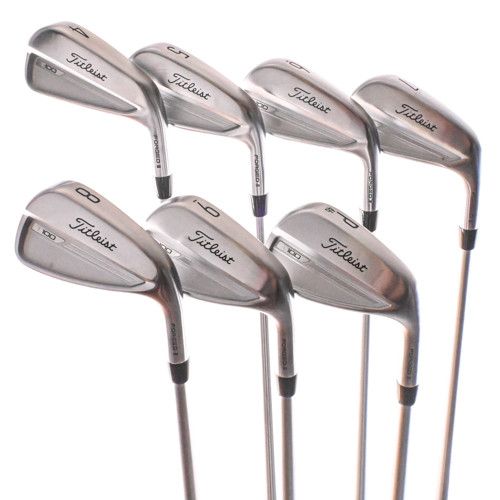 Titleist T100 2023 Forged Iron Set 4-PW KBS C-Taper Lite Stiff