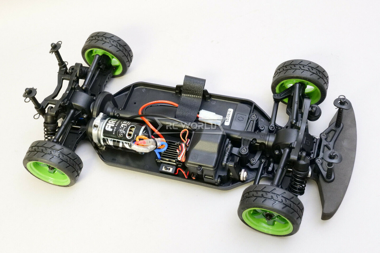 HPI 1/10 RC Car 1969 FORD MUSTANG 4WD -RTR - W/ Street + Drift Wheels