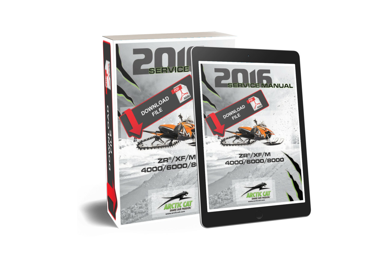 Arctic Cat 2016 M 8000 Sno Pro 162 Snowmobile Service Manual
