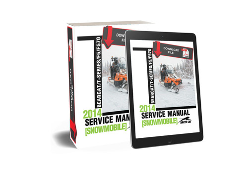 Arctic Cat 2014 T 570 Snowmobile Models Service Manual