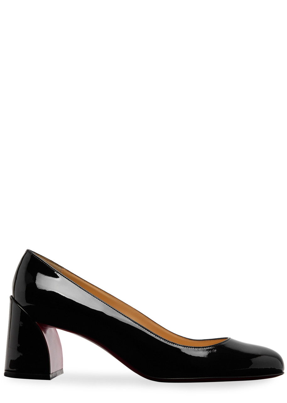 CHRISTIAN LOUBOUTIN Miss Sab 55 patent leather pumps | Harvey Nichols