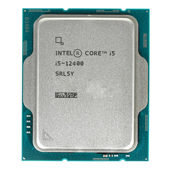 Intel Core i5 12400F 6 Core LGA 1700 2.5GHz CPU Processor
