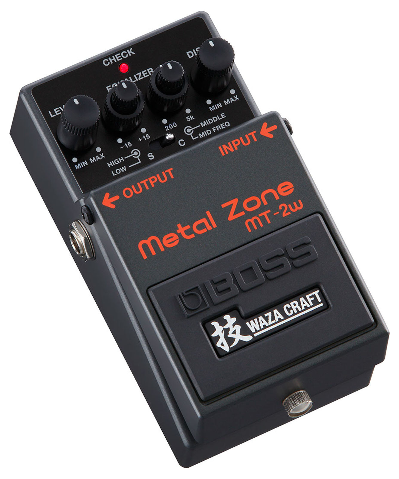 Boss Waza Craft MT-2W Metal Zone Effects Pedal