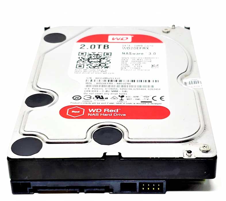 Western Digital WD20EFRX - 2TB 5.4K RPM 64MB Cache SATA 3.5