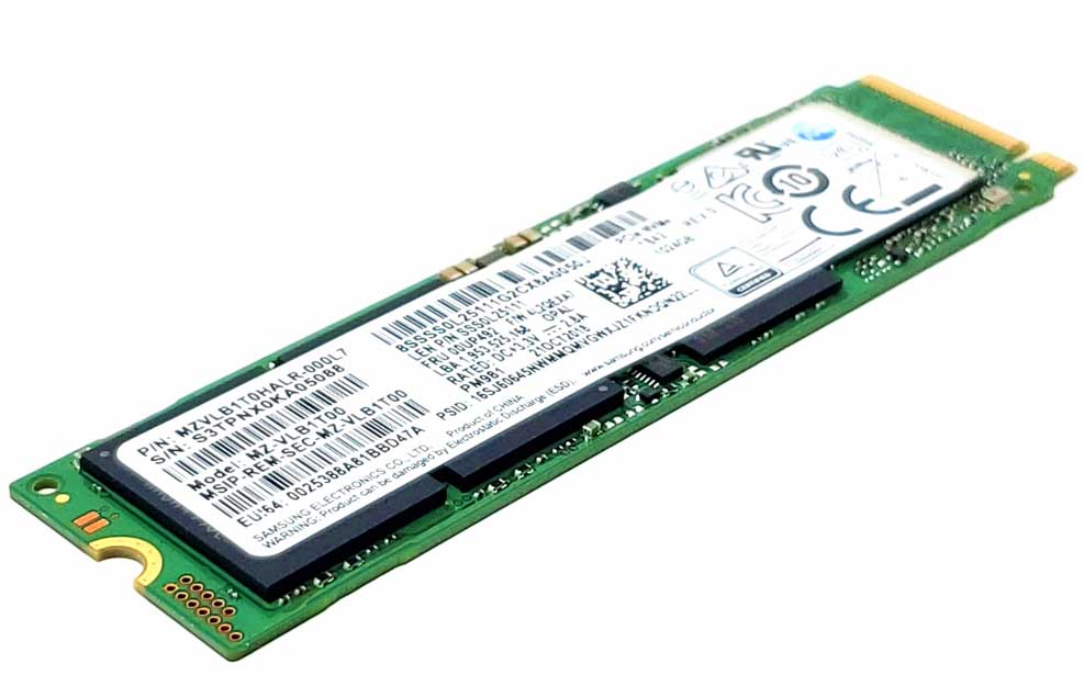 Samsung MZVLB1T0HALR-000L7 - 1TB M.2 2280 NGFF PCIe NVMe Gen3x4
