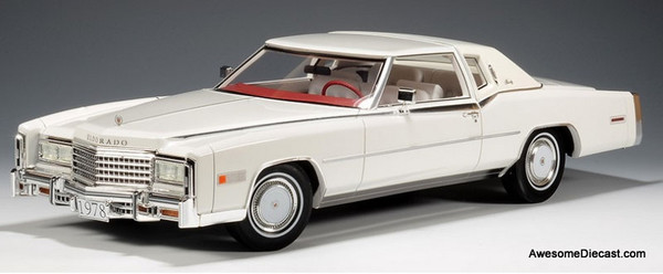 Stamp Models 1:18 1978 Cadillac Eldorado Biarritz, Cotton White