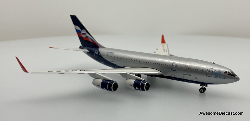 Ilyushin Il-96-300 (Reg #RF-96007) House Colors 1:400 Diecast