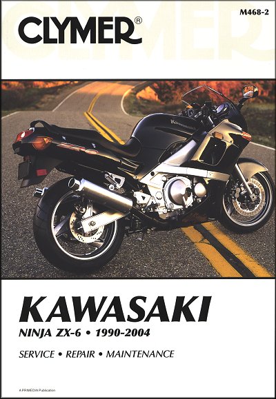Kawasaki Ninja ZX6, ZX600 Repair Manual 1990-2004