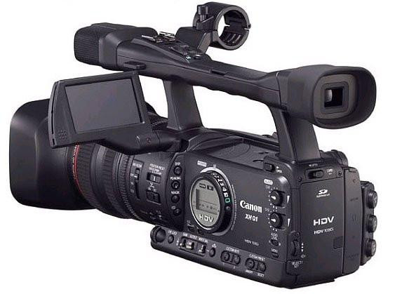 Canon XH‑A1 HDV Camcorder – 20× Fluorite Zoom, 3‑CCD 1080i, Pro