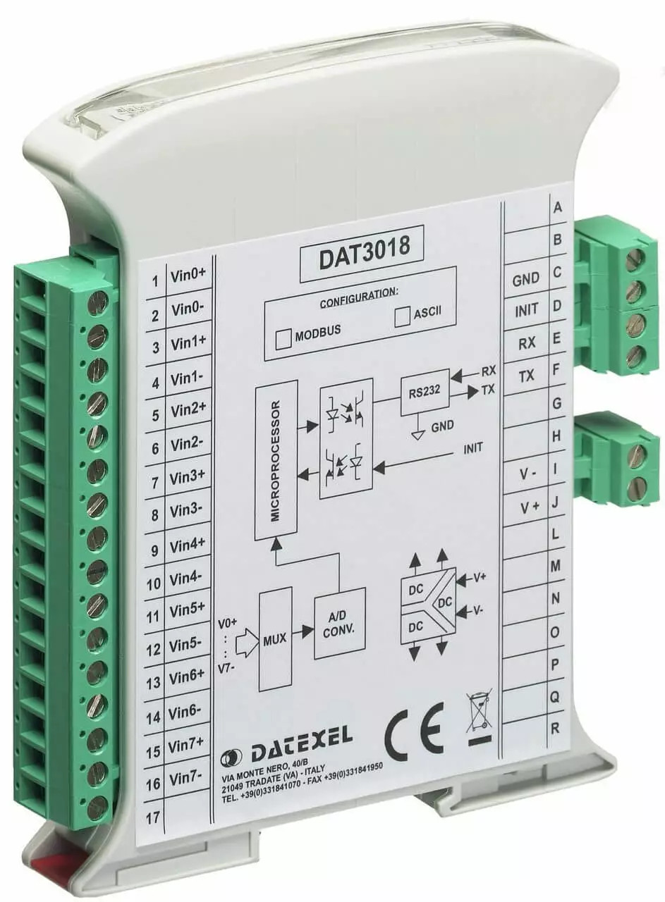 DAT 3015-I Current to RS485 Converter