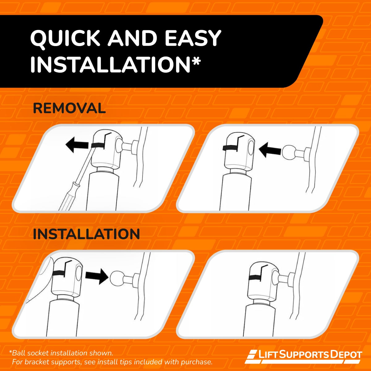 18.39 Inch x 119 Pound Lift Support | PM3461