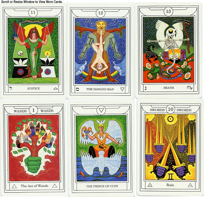 Golden Dawn Magical Tarot - The Tarot Garden