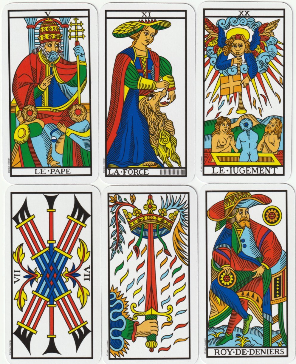 Tarot de Marseille (Jodorowsky and Camoin) - The Tarot Garden
