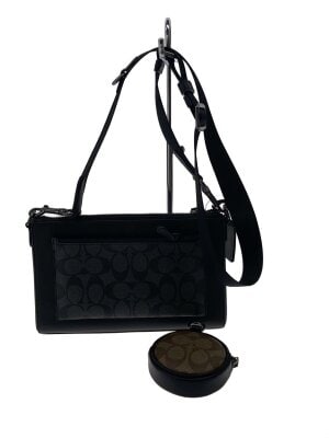 COACH(コーチ) / ショルダーバッグ/コットン/BLK/ソーホーシグネチャー