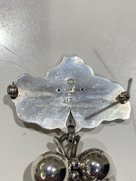 Georg Jensenジョージジェンセン337ブローチSV925