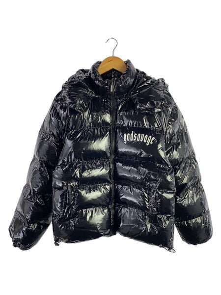 god savage(ゴッドサヴェージ) / ダウンジャケット/M/ポリエステル/BLK