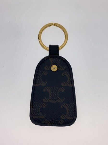 CELINE(セリーヌ) / キーホルダー/レザー/BLK/総柄/レディース | 中古