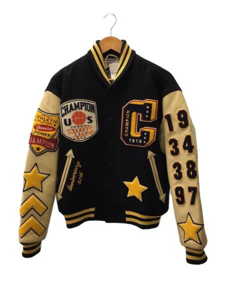 Champion(チャンピオン) / スタジャン/L/ウール/ネイビー/C4-2613