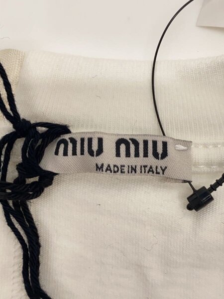 MIU MIU(ミュウミュウ) / 半袖ワンピース/S/コットン/WHT/無地 | 古着