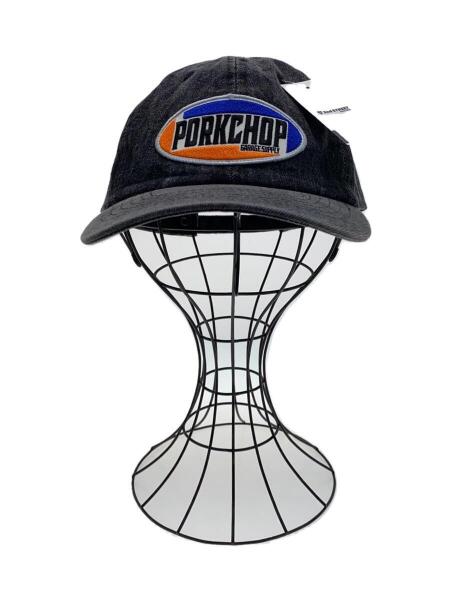 PORKCHOP(ポークチョップ) / 6Pブラックデニムキャップ/Free/BLK