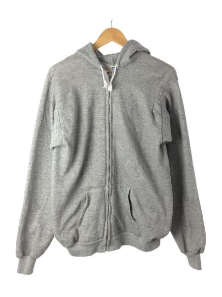 70S USA製 Healthknit 裏サーマル ジップスウェット XXL 70S USA製