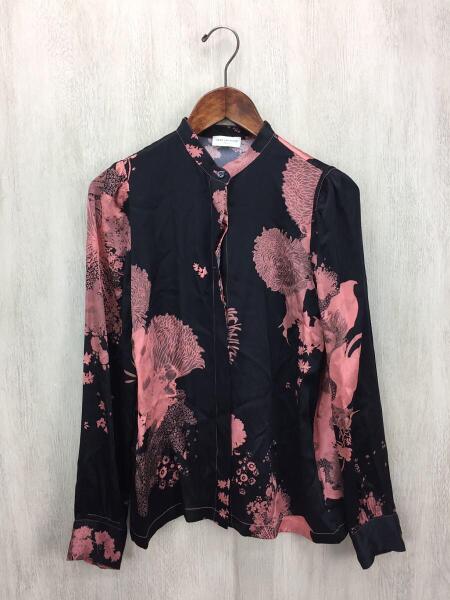 DRIES VAN NOTEN(ドリスヴァンノッテン) / 長袖シャツ/34/シルク/BLK