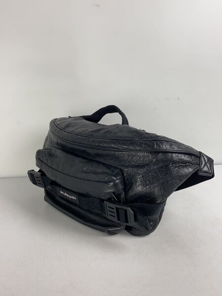 BALENCIAGA(バレンシアガ) / ウエストバッグ/羊革/ブラック/アーミー