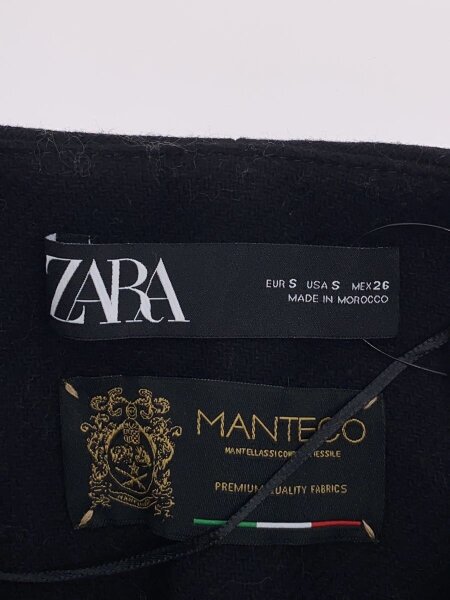 ZARA(ザラ) / ポンチョ/S/ウール/BLK/無地/8075/744/800/MANTECO