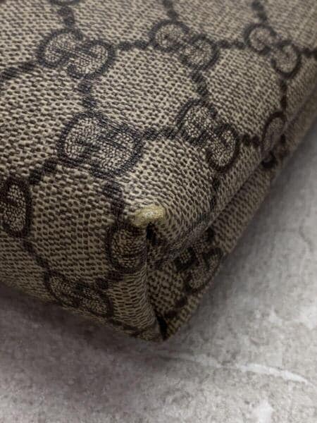 GUCCI(グッチ) / ショルダーバッグ_GGスプリーム/PVC/BEG/総柄 | 中古