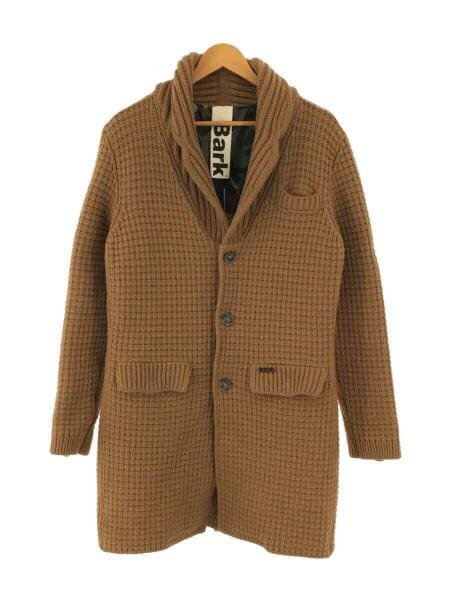 Bark バーク ニットダッフルコートカモフラ迷彩