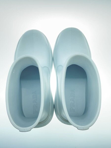 PRADA(プラダ) / レインブーツ/37/WHT | 中古品の販売・通販なら