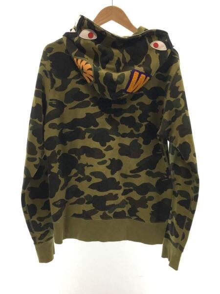 A BATHING APE(アベイシングエイプ) / ジップパーカー/L/コットン/KHK
