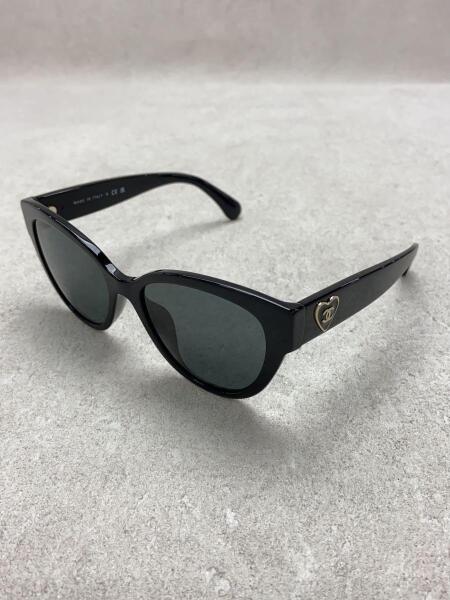 CHANEL(シャネル) / サングラス/ハートモチーフ/ブラック/ブラック