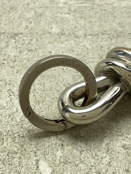 BOTTEGA VENETA(ボッテガヴェネタ) / ノットメタルキーリング/SILVER