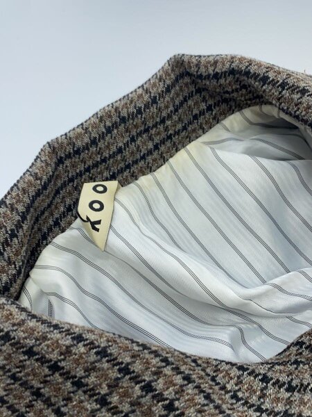 KOOI(コーイ) / 22AW/ダッフルコート/1/ポリエステル/BRW/千鳥格子