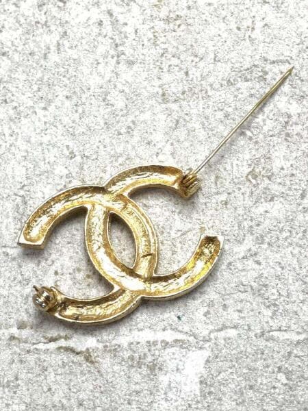 CHANEL(シャネル) / シャネル/ブローチ/ココマーク/ラインストーン/GLD