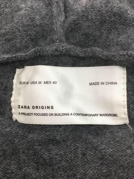 ZARA(ザラ) / ジップパーカー/M/カシミア/GRY/ZARA ORIGINS/カシミヤ