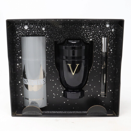 Paco Rabanne Men's Invictus Victory Elixir Gift Set Fragrances