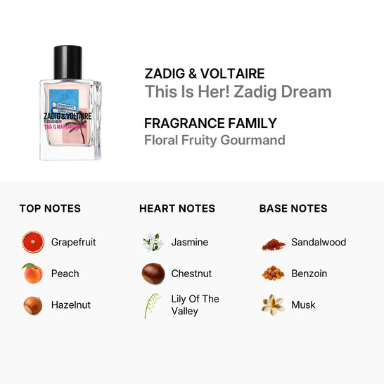 Zadig & Voltaire Ladies This Is Her! Zadig Dream EDP 3.4 oz