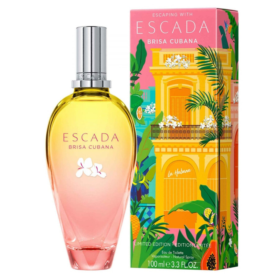 Escada Ladies Brisa Cubana Limited Edition EDT Spray 3.3 oz