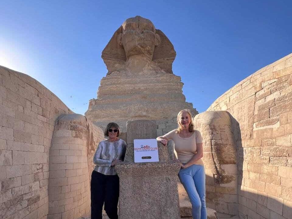 貸切】ギザの大スフィンクス特別訪問ツアー 足元エリア＆地下ホール