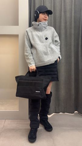 WOMEN'S HYBRID DOWN LEG WARMER（ウィメンズハイブリッドダウンレッグ