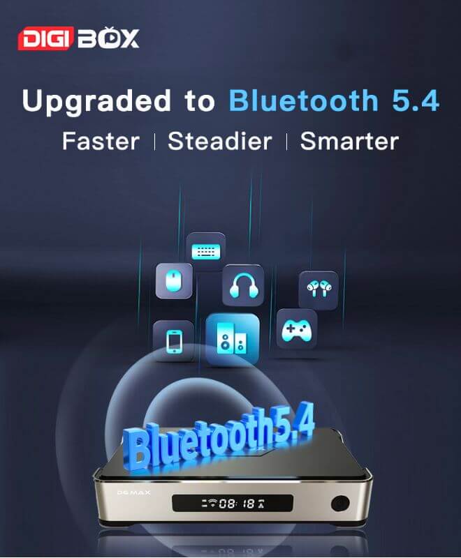 DIGIBox Official Store - D6 MAX | New 8K Smart TV Box
