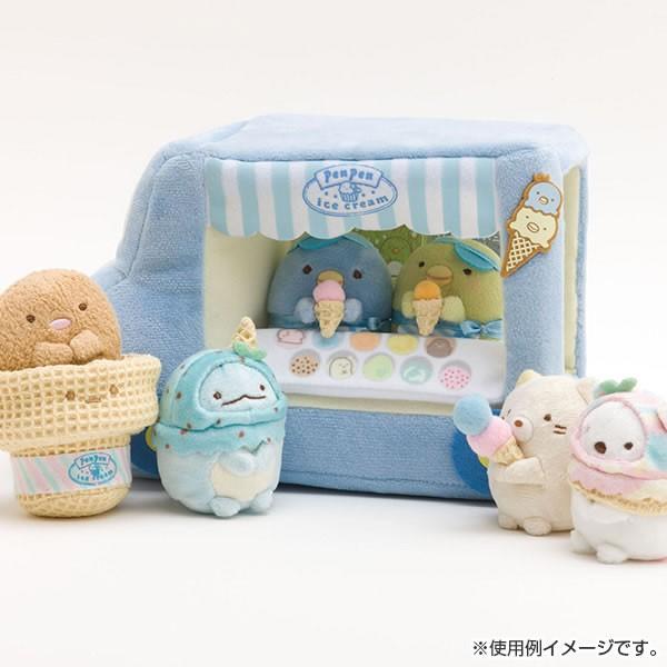 San-X すみっコぐらし「ぺんぺんアイスクリーム／シーンぬいぐるみ