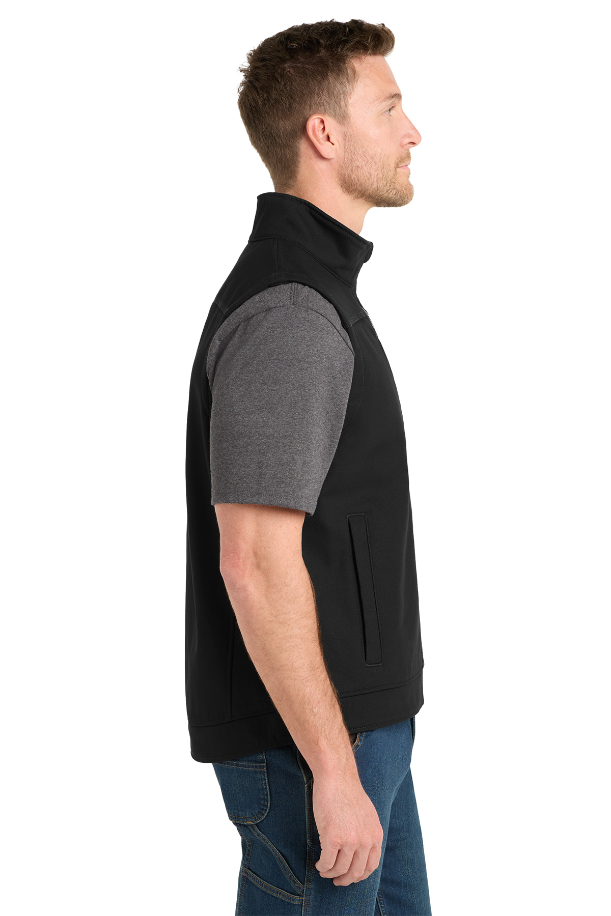 CornerStone Duck Bonded Soft Shell Vest | Product | CornerStone