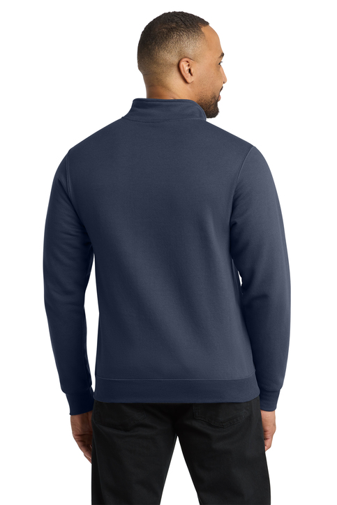Port & Co Core Fleece 1/4-Zip Pullover Sweatshirt | Product | SanMar