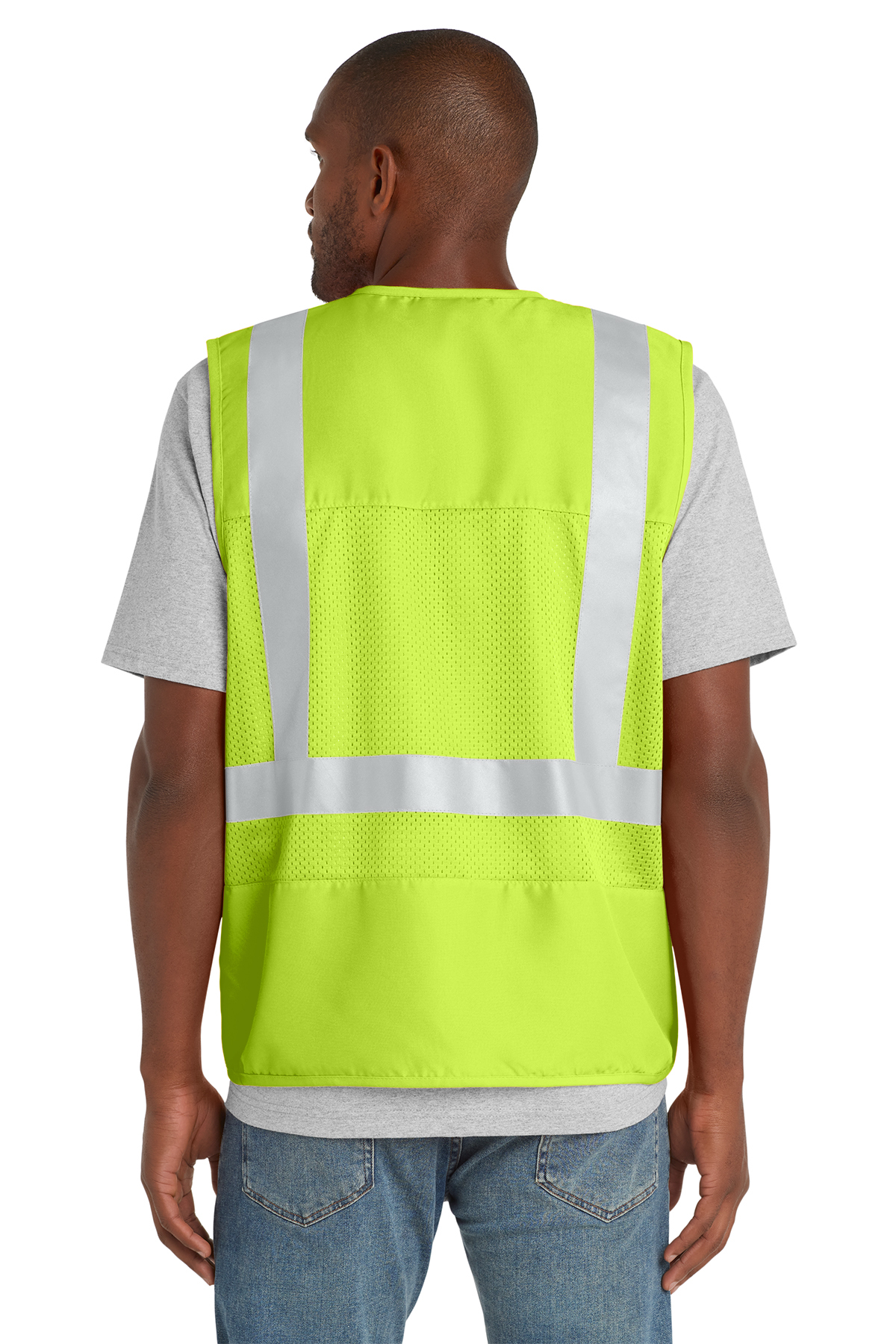 CornerStone ANSI 107 Class 2 Mesh Back Safety Vest | Product